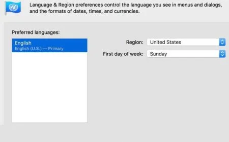 How to Change Language on MacBook?