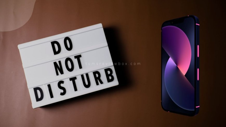 How to Take Off Do Not Disturb on iPhone: Customize Settings