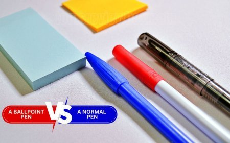 What is the Difference: Ballpoint Pen vs Normal Pen?