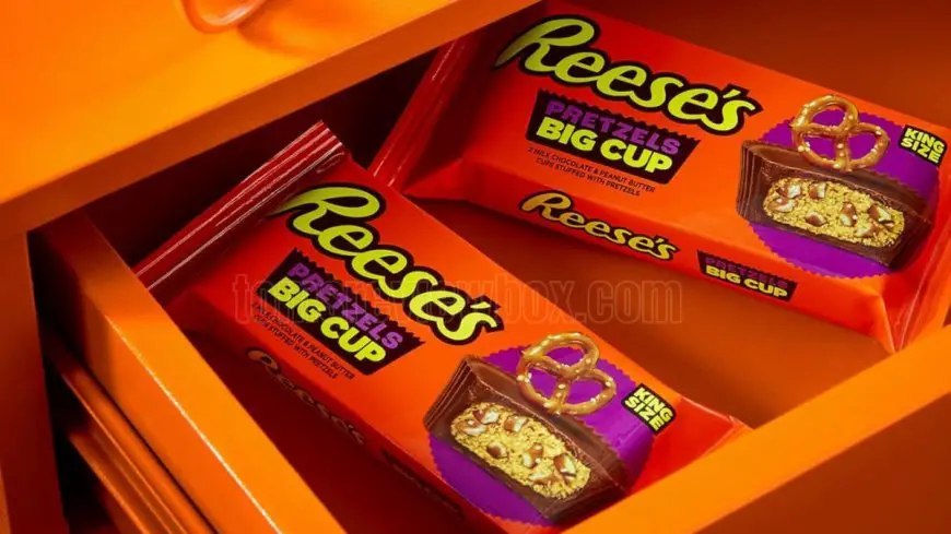 Reese's Big Cup with Pretzels Milk Chocolate: A Sweet Twist!