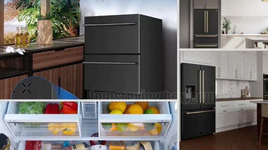 Black and Stainless Steel Refrigerator: Elevate Your Kitchen Style