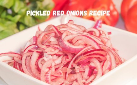 Pickled Red Onions Recipe (Easy and Delicious)