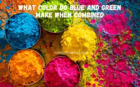 What Color Do Blue and Green Make When Combined?