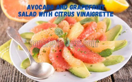 Avocado and Grapefruit Salad with Citrus Vinaigrette