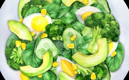 Spinach Avocado Salad Recipe
