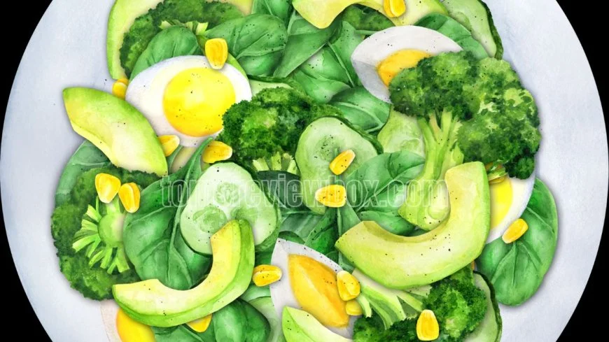 Spinach Avocado Salad Recipe