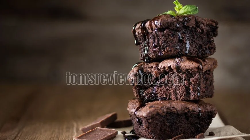Decadent Avocado Brownies with Dark Chocolate Swirl