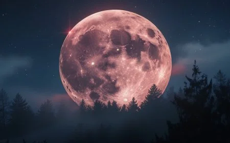 Moon Update Today: Stunning Red Moon or Waxing Crescent?