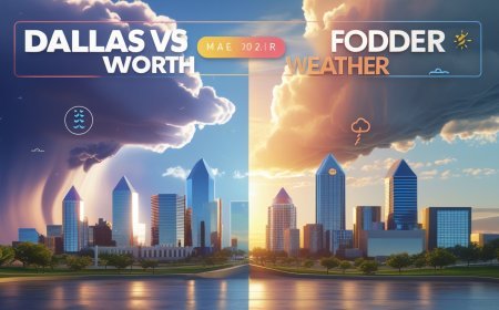 Fort Worth vs Dallas Weather: What’s Hotter This Week?