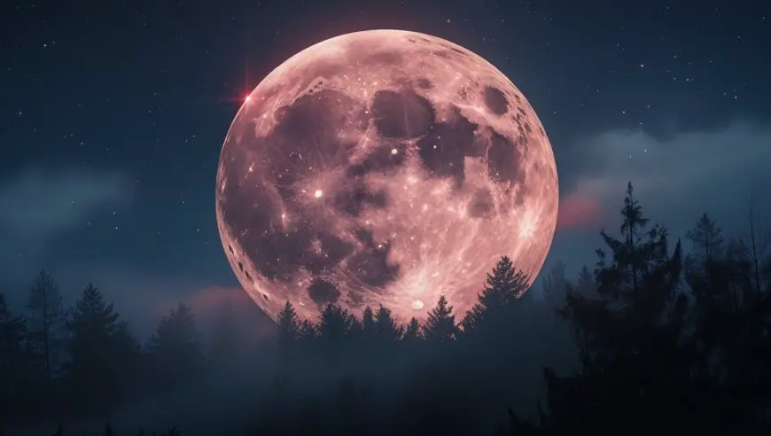 Moon Update Today: Stunning Red Moon or Waxing Crescent?